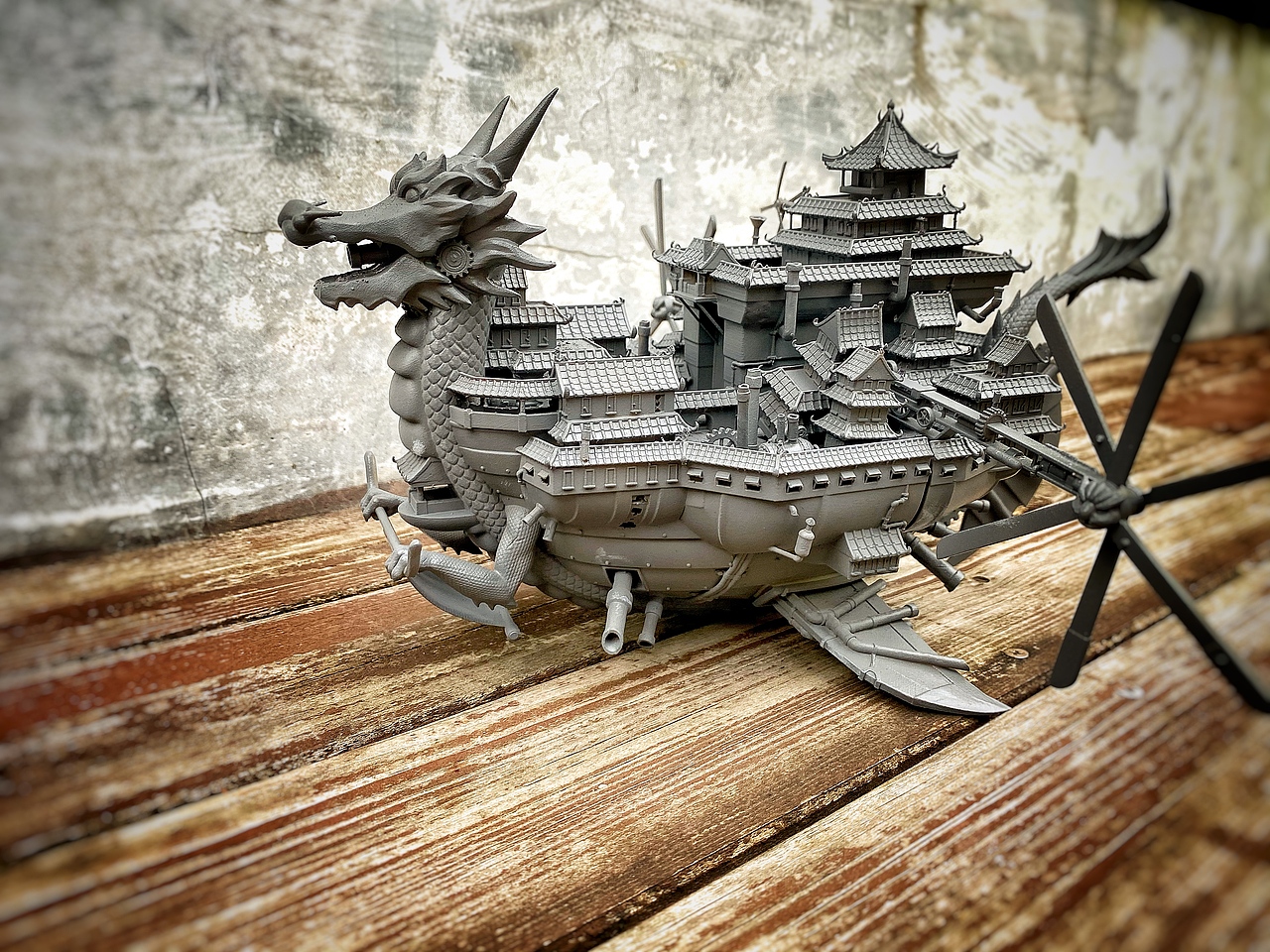 蒸汽工厂STEAMARTS-帝国飞船（图ZMjIwNzYyMjEy） - 手办/模玩 - 站酷设计师项哲青原创素材 - 站酷ZCOOL