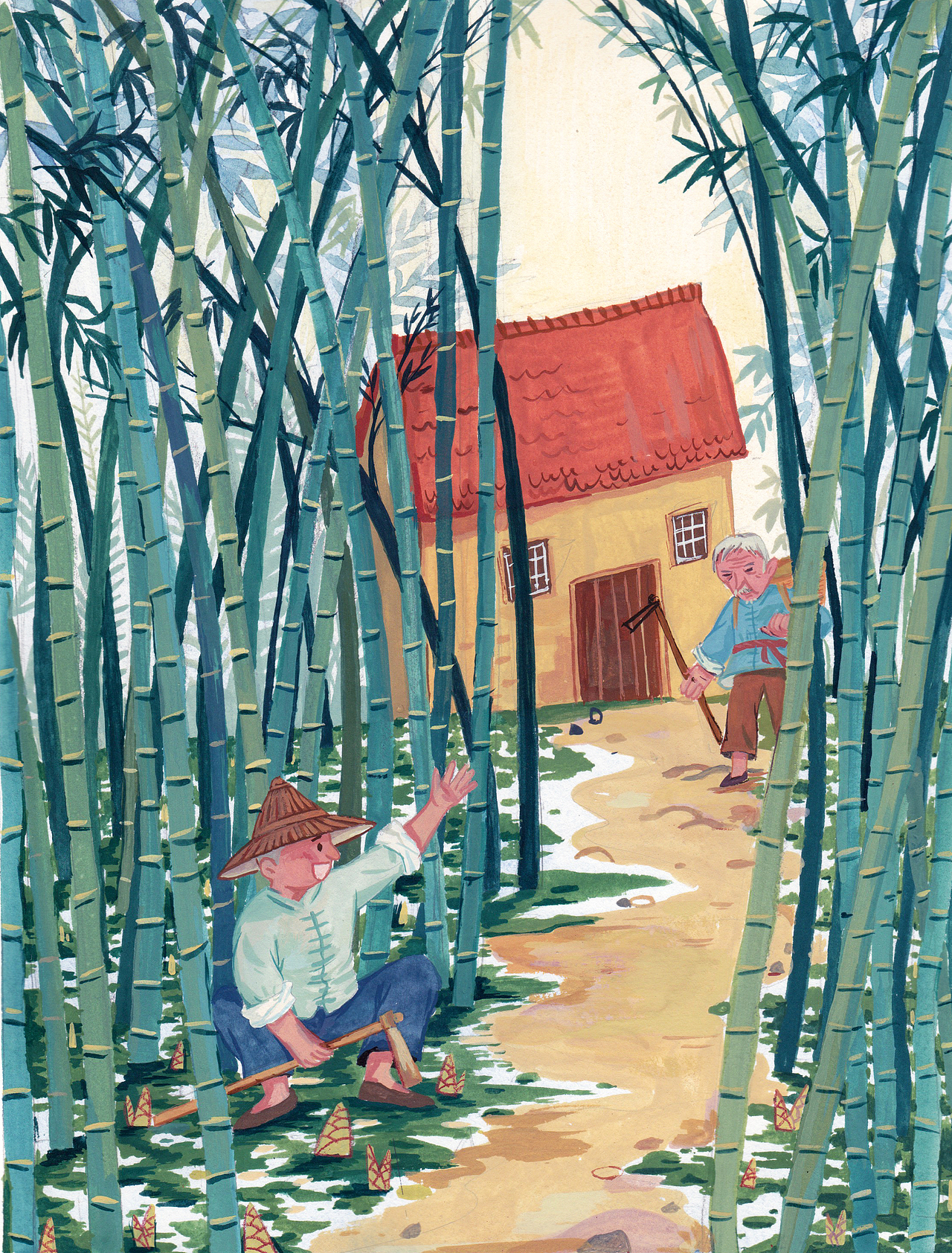 儿童文学杂志插图