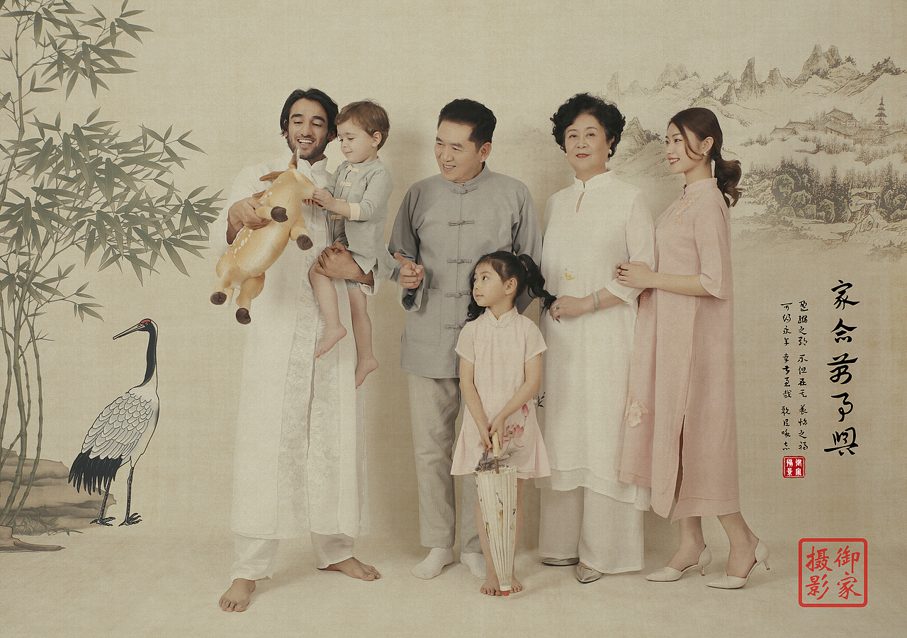 御家摄影工笔画风格（图ZMjAzNDAwMjM2） - 人像摄影 - 站酷设计师御家摄影原创素材 - 站酷ZCOOL