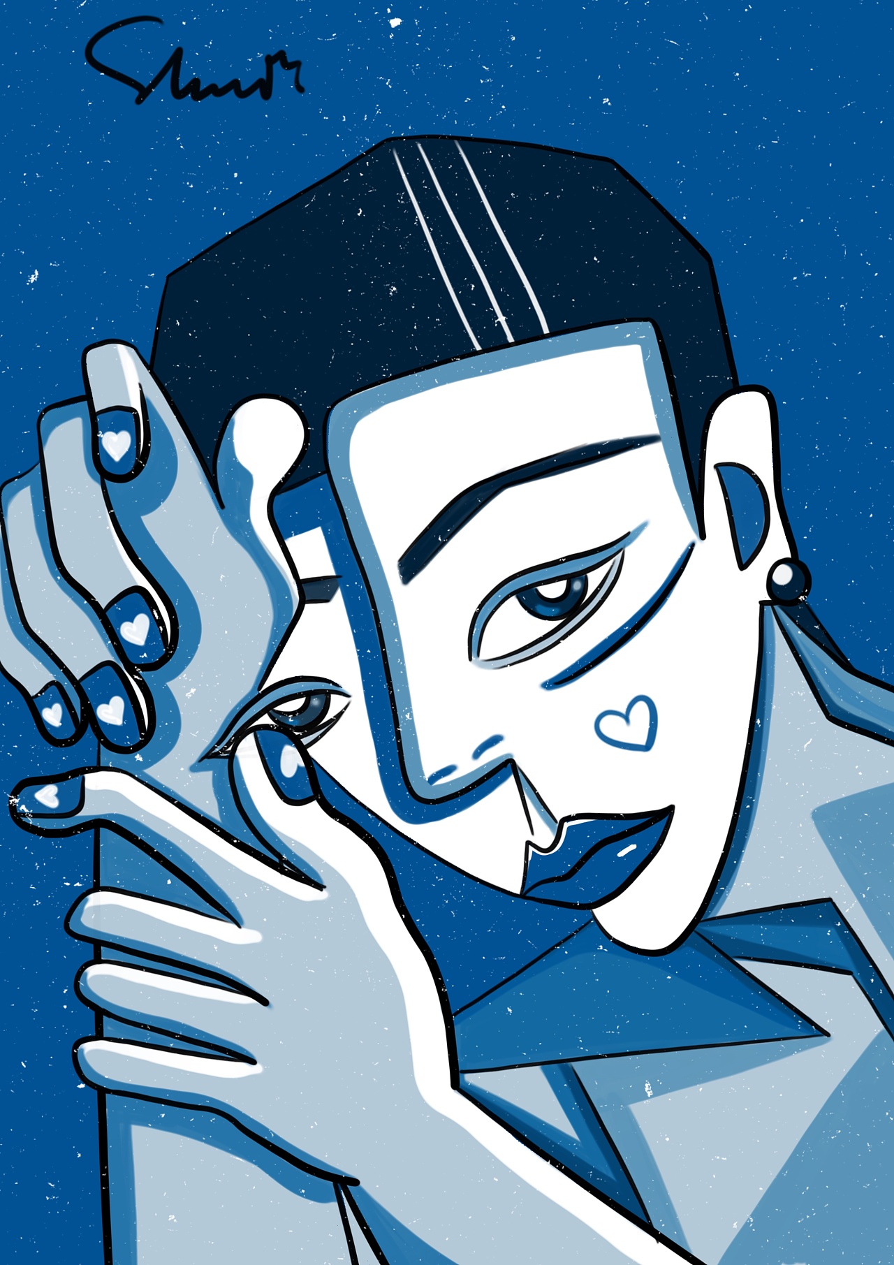 孤独患者系列插画