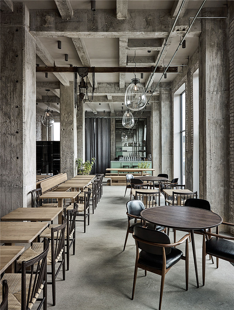 成都工业风餐厅设计|工业风餐厅装修