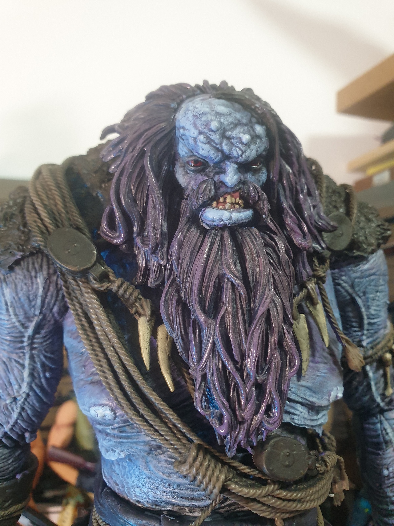 麦克法兰巫师3 冰霜巨人 重涂补色