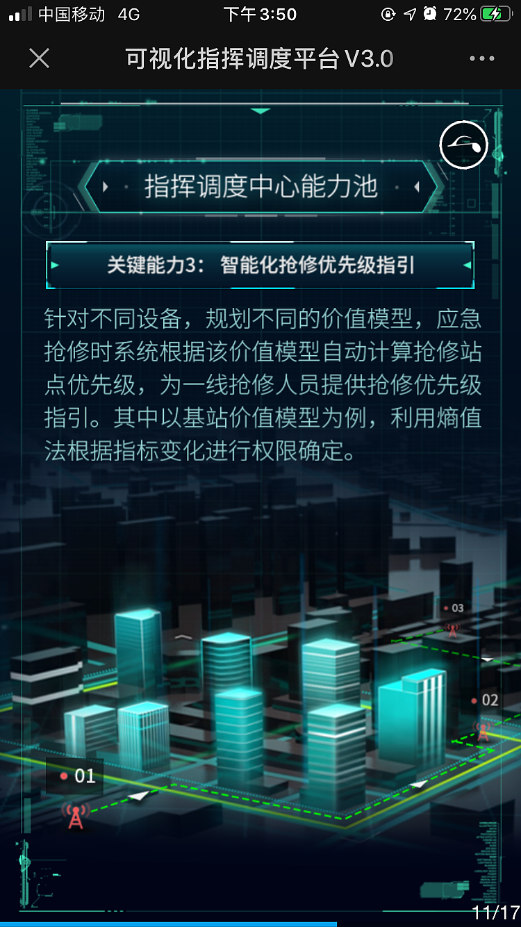 可视化产品宣传H5