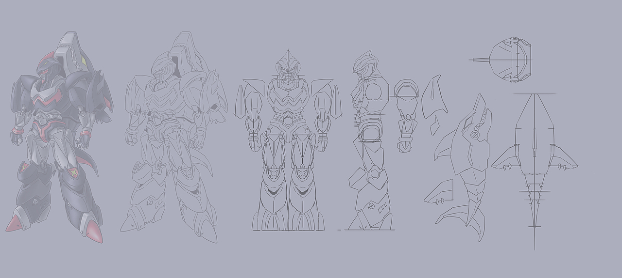 c4d建模练习 铁甲小宝 —— 鲨鱼辣椒