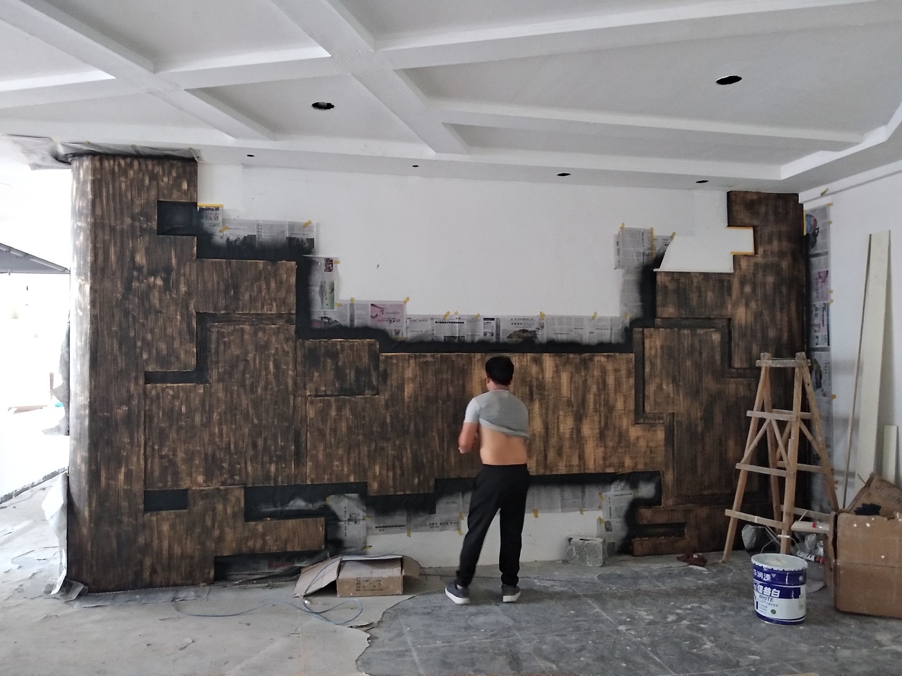 梧州工业风办公空间设计（图ZMTIwMjIwNzEy） - 家装设计 - 站酷设计师布丁不发霉原创素材 - 站酷ZCOOL