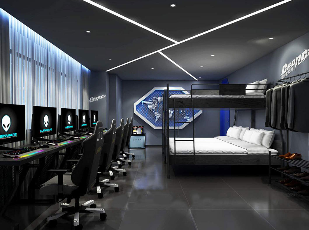 电竞酒店设计|电竞公寓设计
