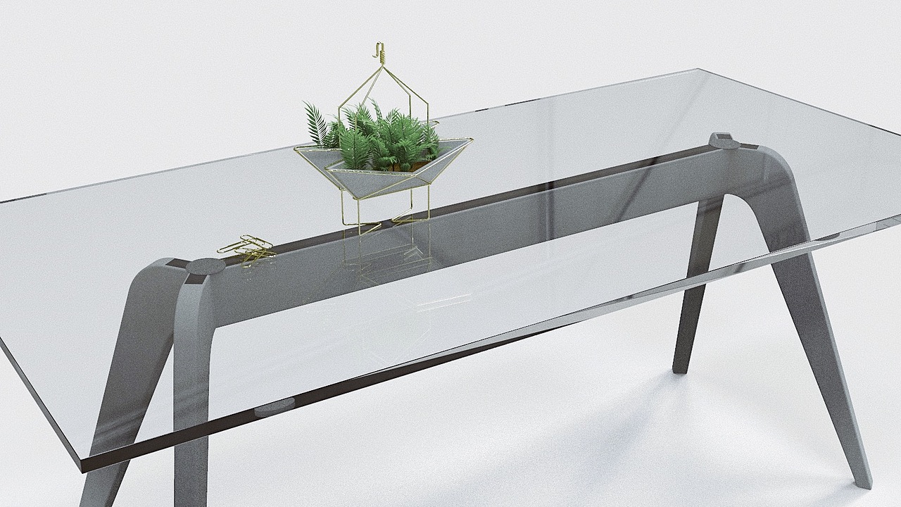 水泥折纸桌面多肉花盆