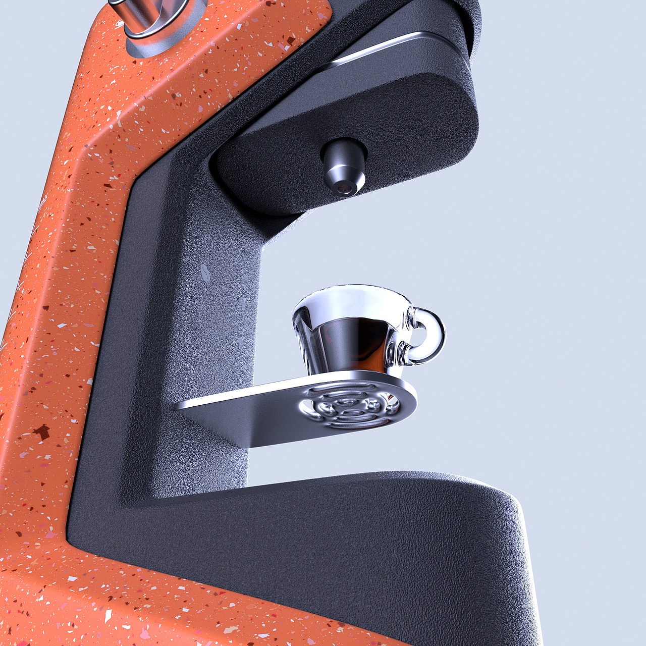 C4D | 产品建模 | 咖啡机