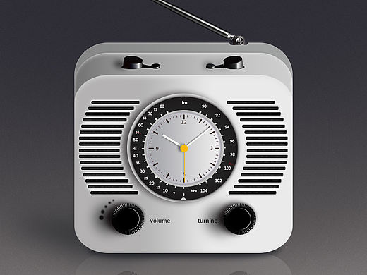 写实收音机