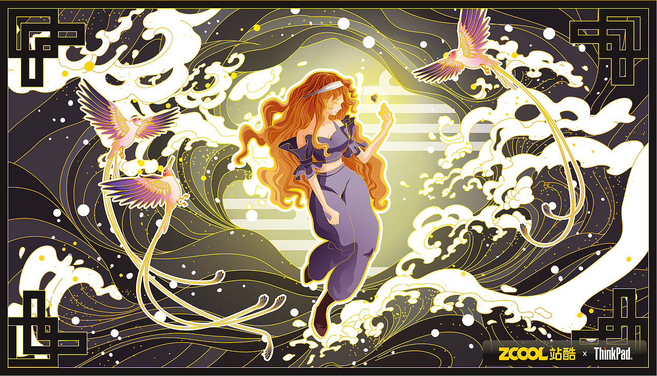 青石-精衛(wèi)填海新說（圖ZMTgyNDcxMTY4） - 其他平面 - 站酷設(shè)計師_九果_原創(chuàng)素材 - 站酷ZCOOL