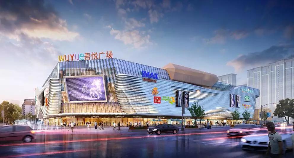 新时代建筑艺术精髓淮北吾悦广场今天开业