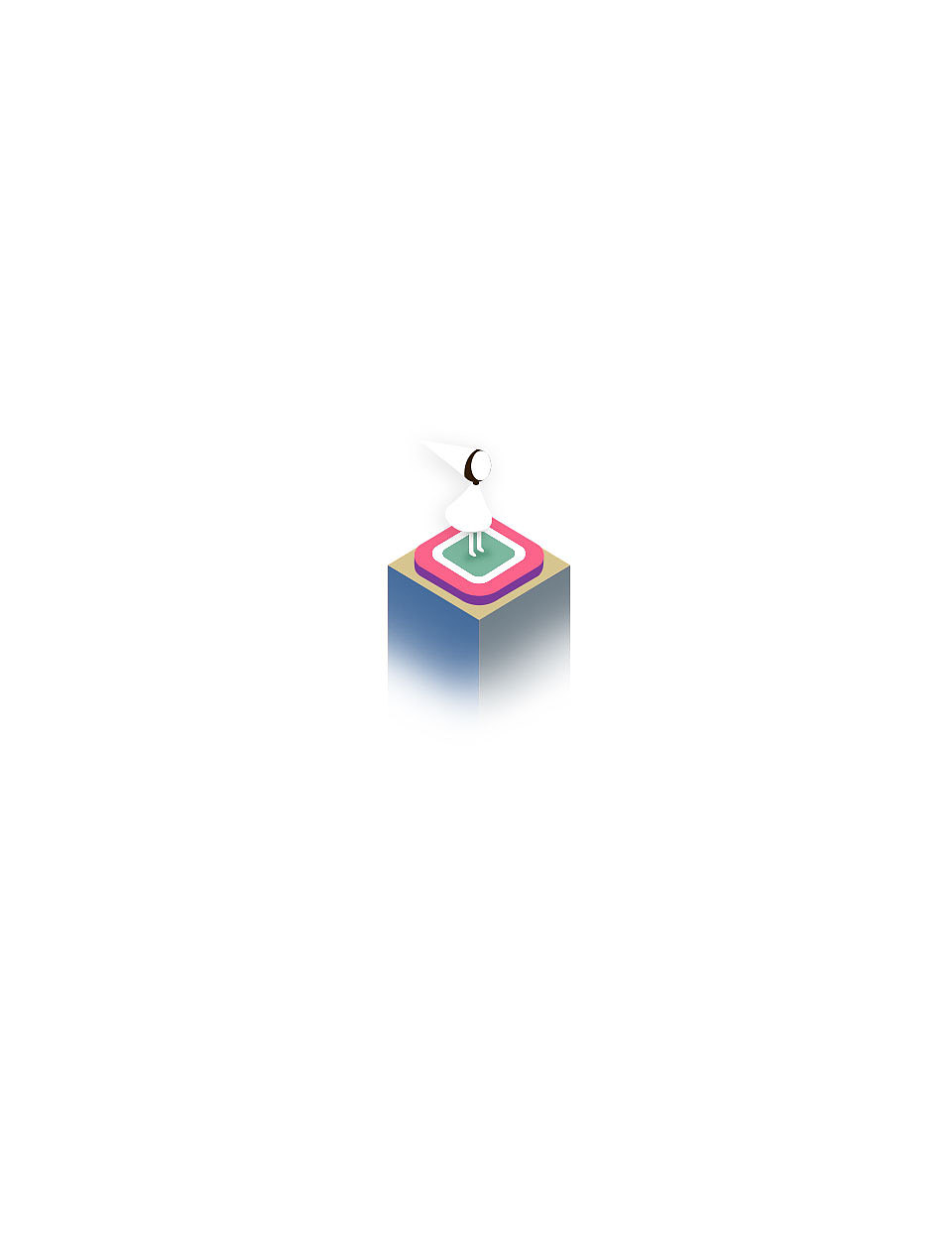 纪念碑谷MONUMENT VALLEY 界面临摹（图ZNDAwODk0NDQ=） - APP界面 - 站酷设计师Moondog原创素材 - 站酷ZCOOL