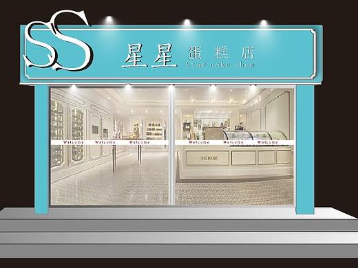 原创   cdr  门脸