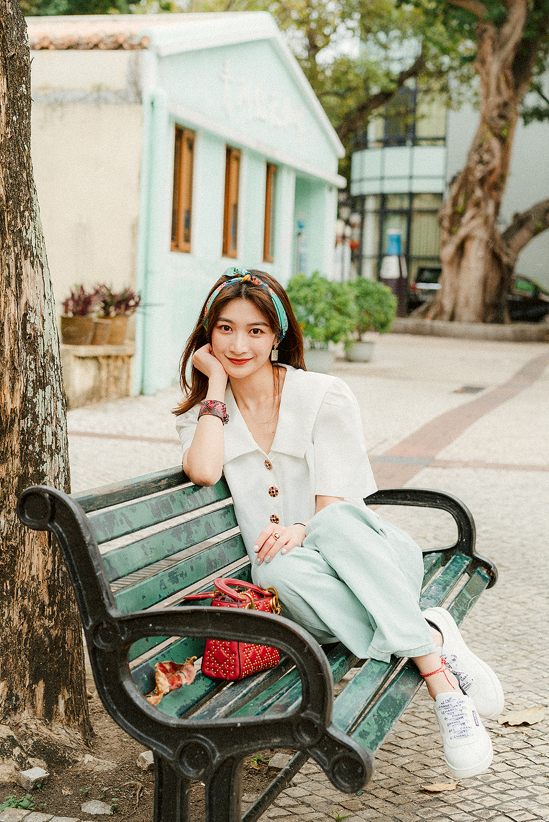 澳门街拍人像_清新复古风