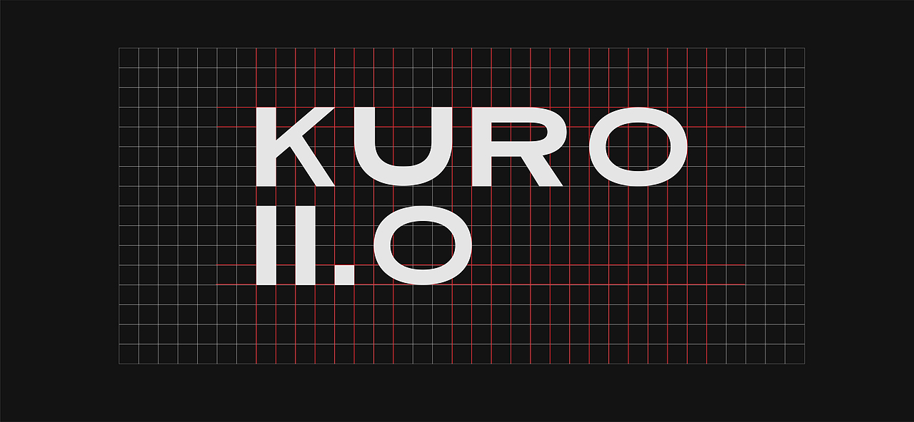 KURO 服装品牌 Brand design
