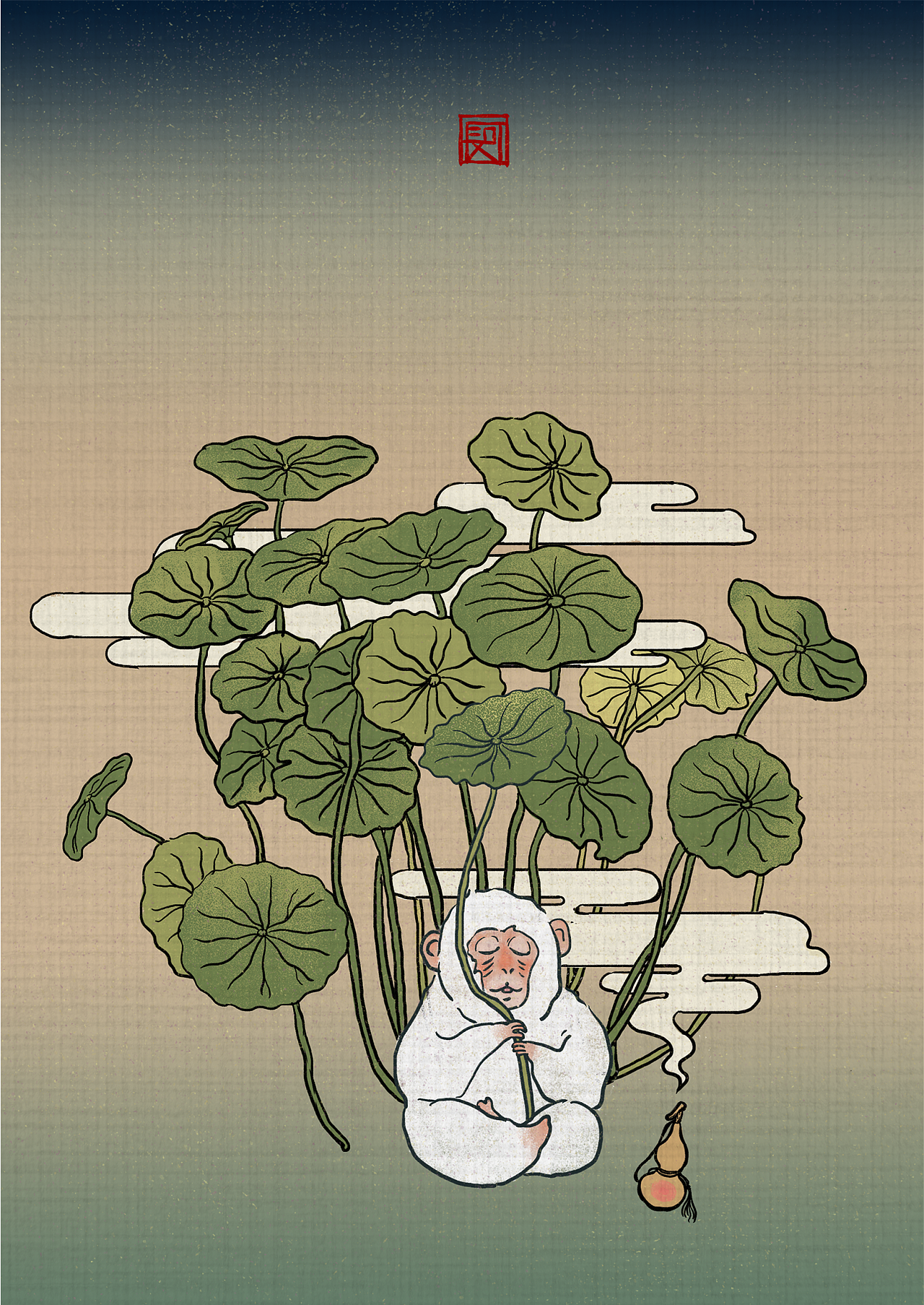 白猿系列一|插画|创作习作|长可zhangke - 原创作品 - 站酷 (zcool)