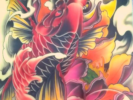 紋身臨?。▊€人主頁-ZMzcyODg4ODg=） - 新銳潮流插畫 - 站酷設(shè)計師鄭卜華原創(chuàng)素材 - 站酷ZCOOL