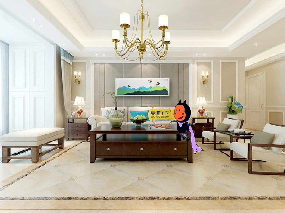 集恒工艺#实物画#装饰画#