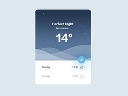 天气预报界面练习