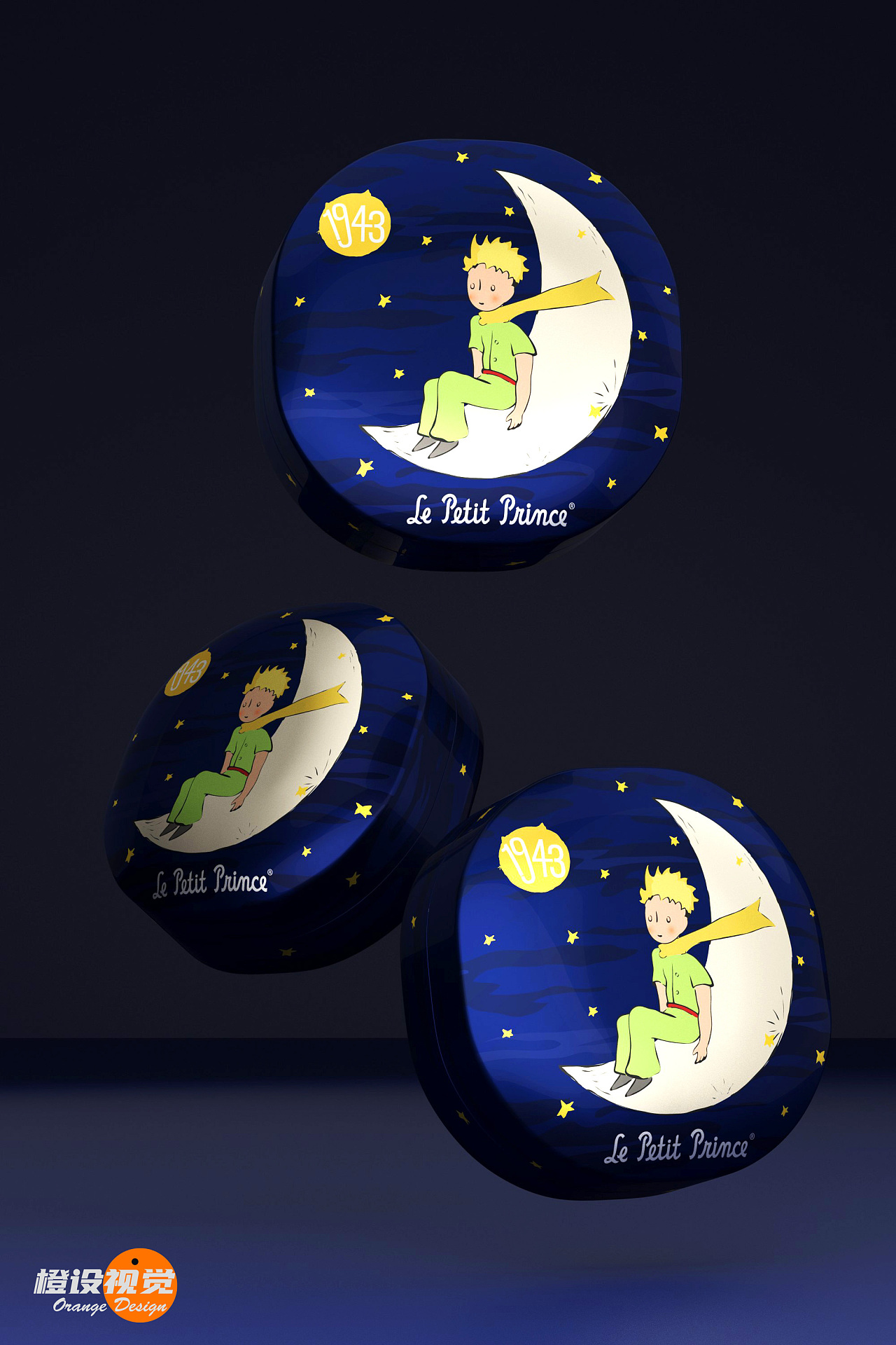 小王子曲奇饼干包装设计