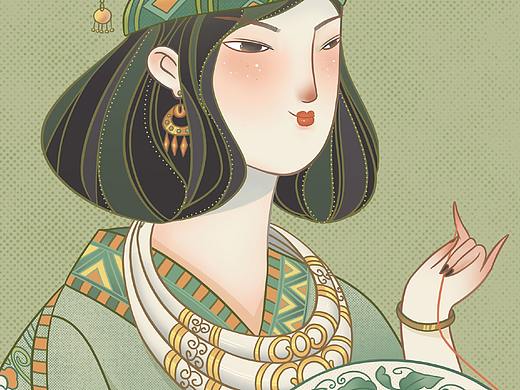 爱上刺绣的女孩