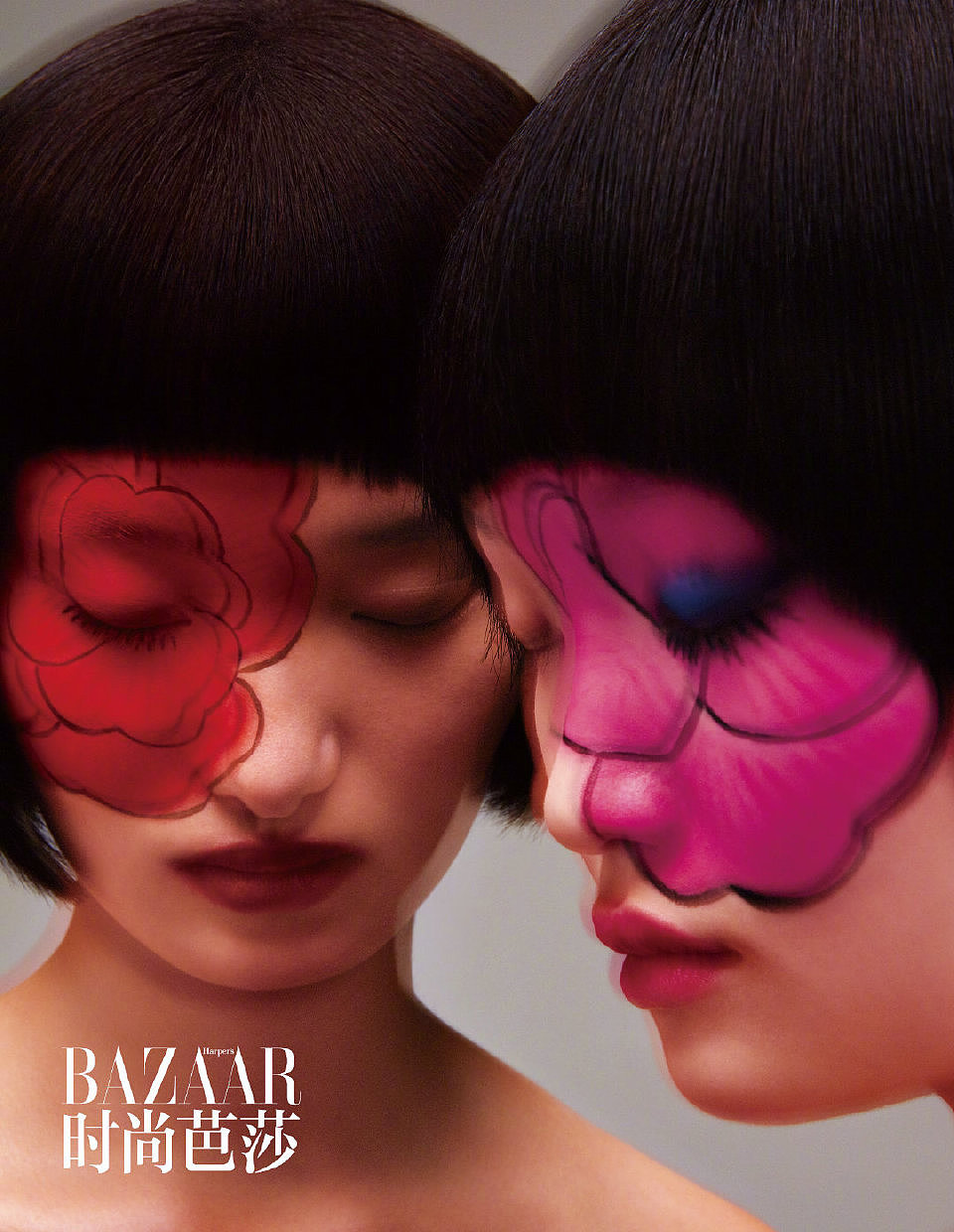 时尚芭莎✖️美妆修图（图ZMjg1ODAxODI0） - 修图/后期 - 站酷设计师修图师谭健原创素材 - 站酷ZCOOL