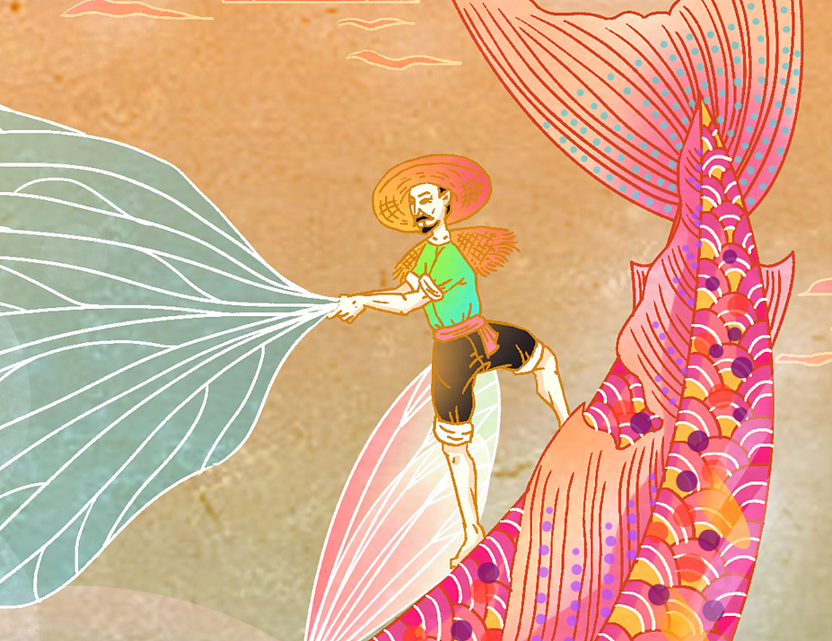 吴川八景（下）（图ZMTcxNjk3NTc2） - 商业插画 - 站酷设计师Nico插画V原创素材 - 站酷ZCOOL