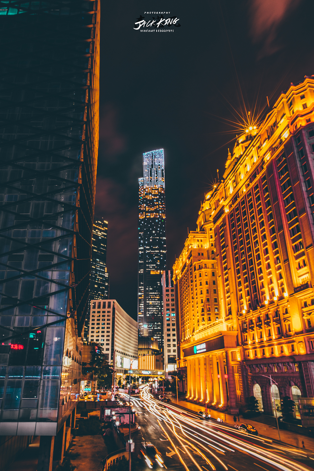 【建筑】广州拍摄经典机位-夜色繁华的cbd