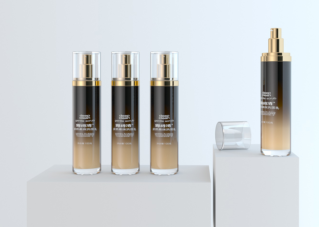 化妆品建模渲染