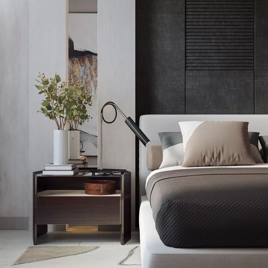 轻奢大平层设计,温柔的配色让温暖与高雅并存 