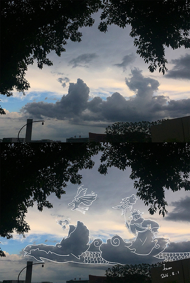 抓小怪物（图ZNTU0NjU5NTY=） - 新锐潮流插画 - 站酷设计师芥末小E原创素材 - 站酷ZCOOL