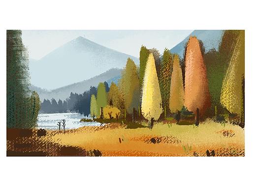 插画练习-小风景