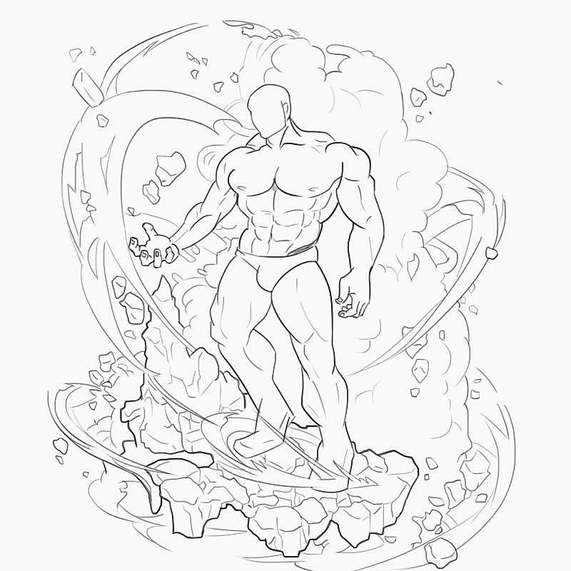 美式立绘卡通喔~