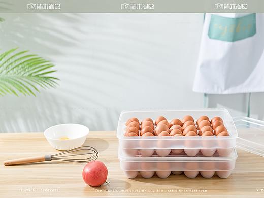 鸡蛋收纳盒摄影丨简木视觉 × 家居百货类产品静物拍摄 