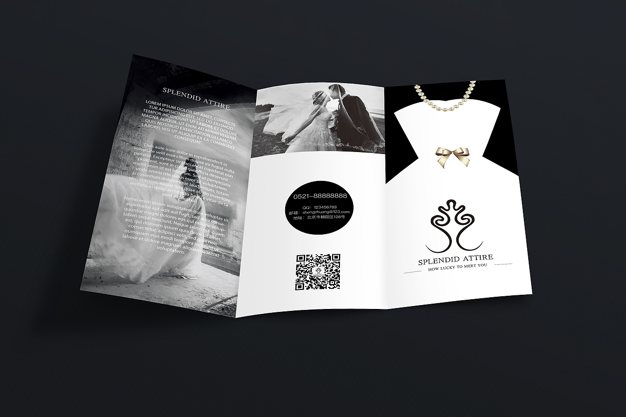 折页（图ZMTM0MzQzODMy） - 宣传物料 - 站酷设计师代粒禾MOON原创素材 - 站酷ZCOOL