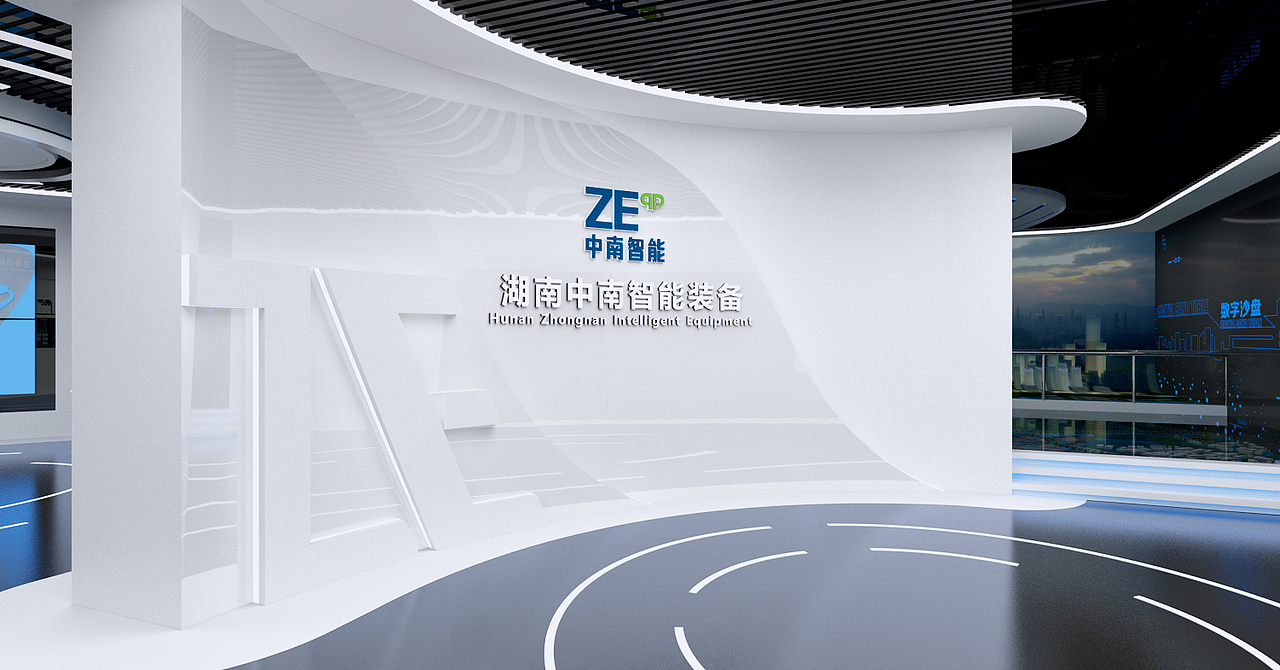 中南智能展厅（图ZMjY5NTU2MjUy） - 建筑/空间 - 站酷设计师Z188213849原创素材 - 站酷ZCOOL