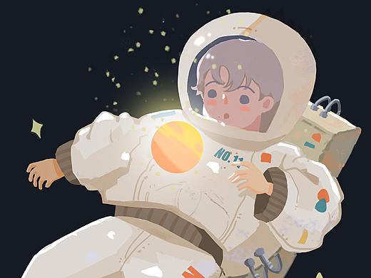 漫游（He’d meet me by the Milky Way）（个人主页-ZNDI0NTA3NDQ=） - 创作习作 - 站酷设计师可乐真难喝原创素材 - 站酷ZCOOL