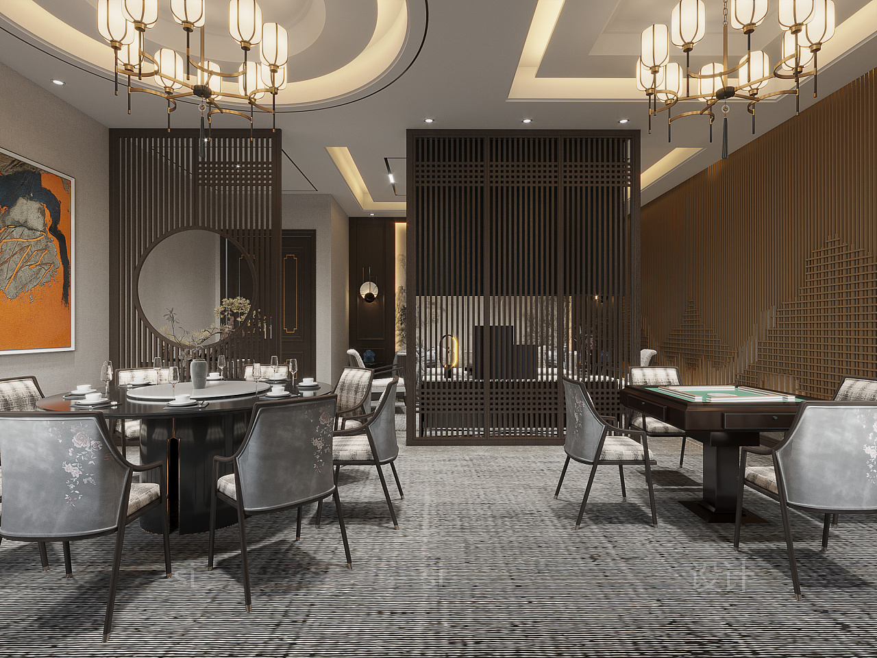 新中式茶餐厅|空间|酒店餐饮设计|程思思c - 原创作品 - 站酷 (zcool)