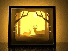 KeyShot 8.1光影剪紙