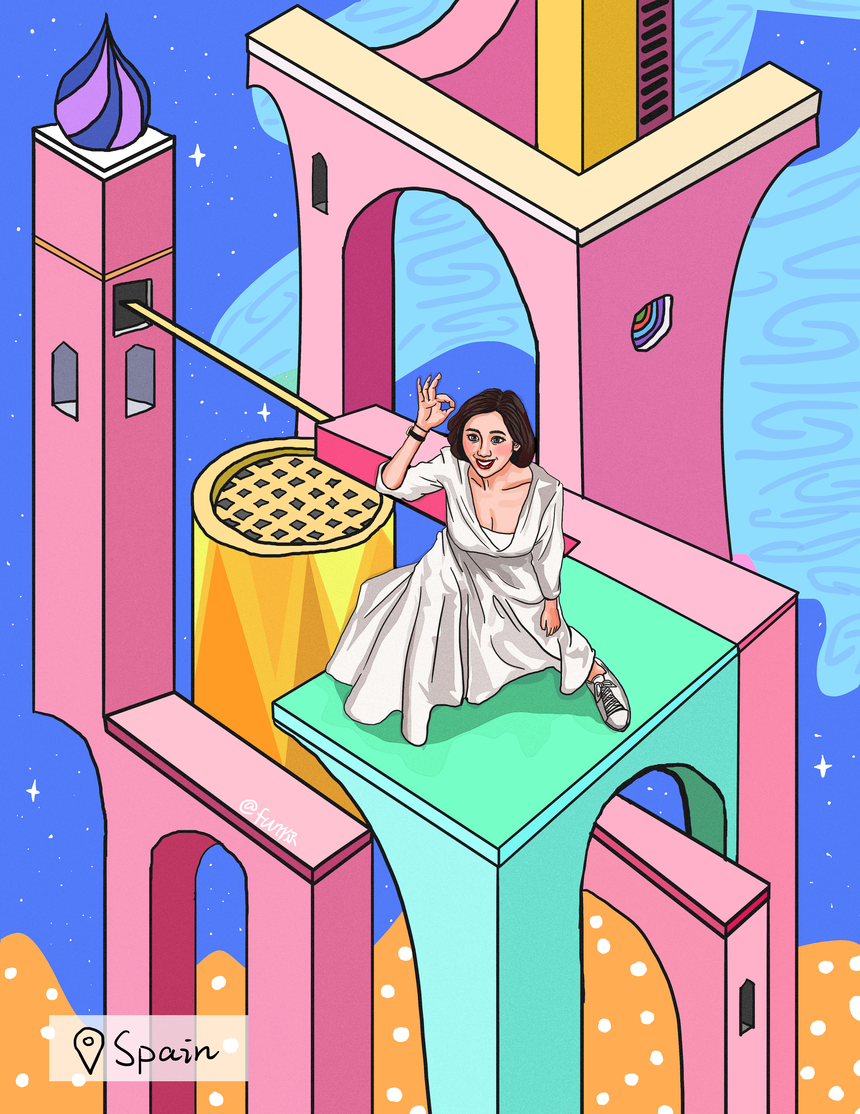 《未来世界系列》|插画|商业插画|fun你_原创作品-站酷zcool