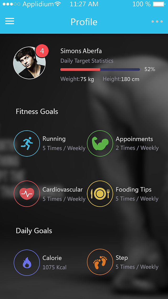 临摹改版运动类app（图ZNDMzMzkyOTI=） - APP界面 - 站酷设计师mr__yu原创素材 - 站酷ZCOOL