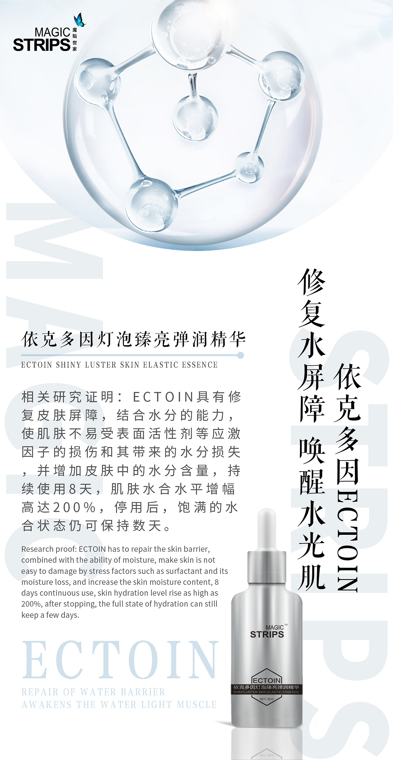 依克多因品牌宣传海报