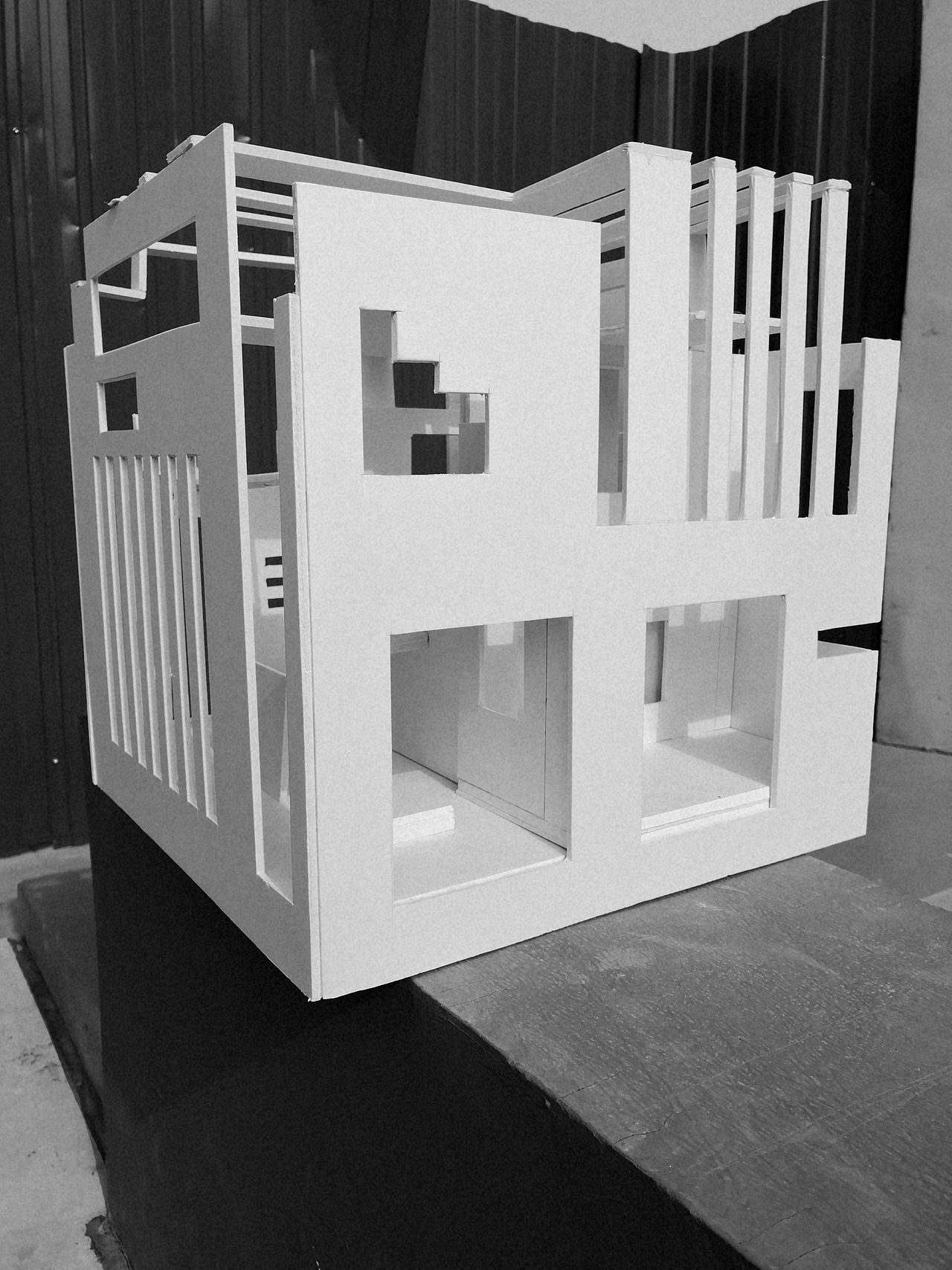 空间立体构成内与外