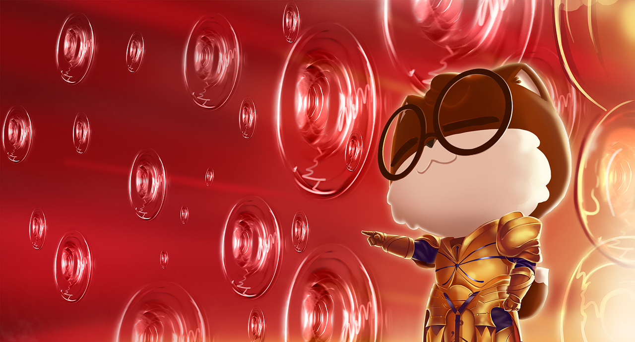 三只松鼠pc壁纸1