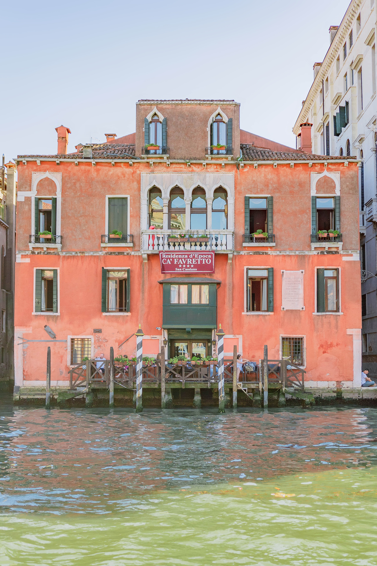 威尼斯的房子和可爱的人