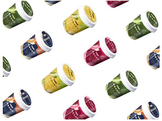 包装设计——PAVA杯·即食蔬菜杯·方案二