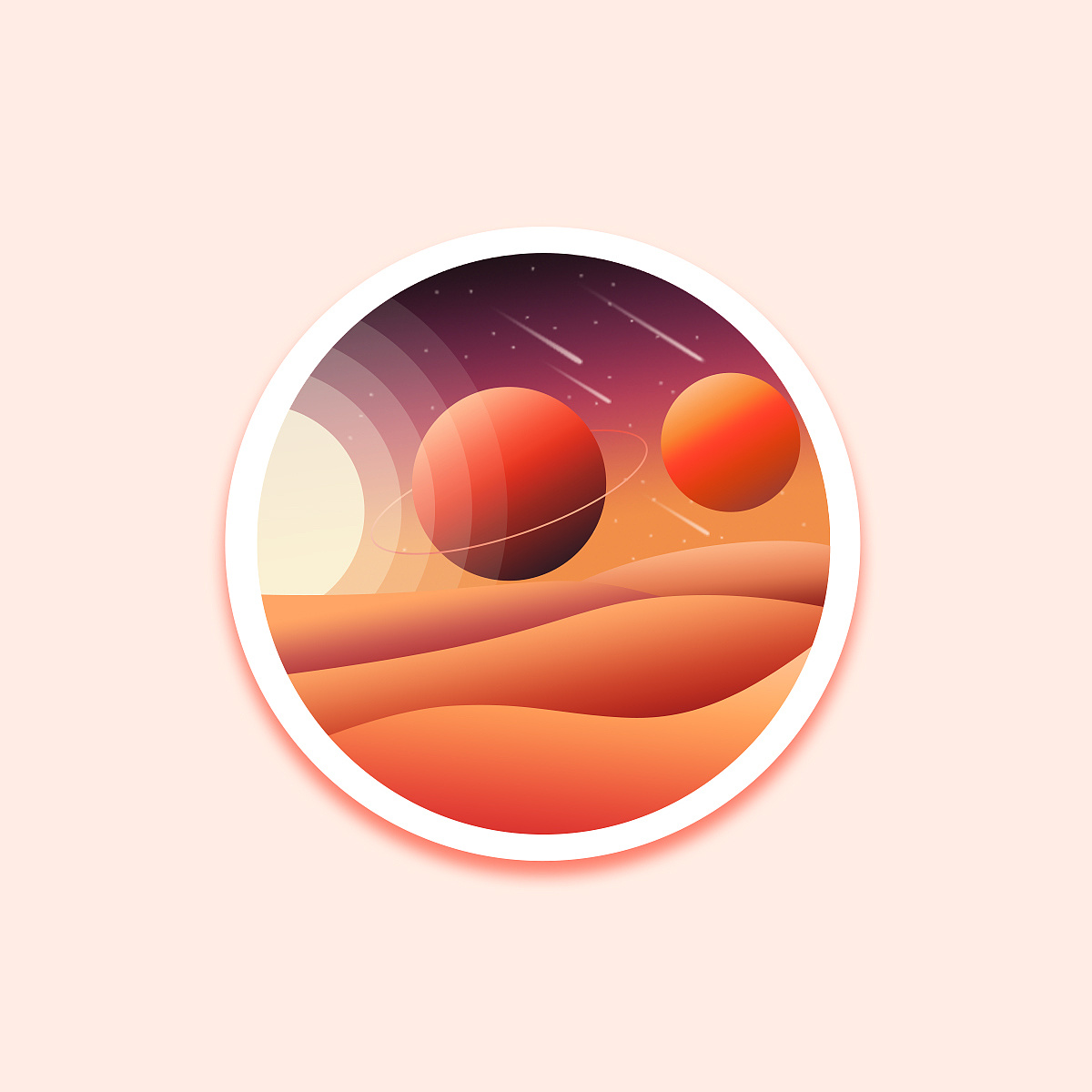 渐变色图形绘制一组|ui|其他ui |是玉娇呀 - 原创作品 - 站酷 (zcool)