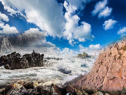 海景合成（个人主页-ZNDI1NjkwMjA=） - 其他 - 站酷设计师光阴虚度李俊杰原创素材 - 站酷ZCOOL