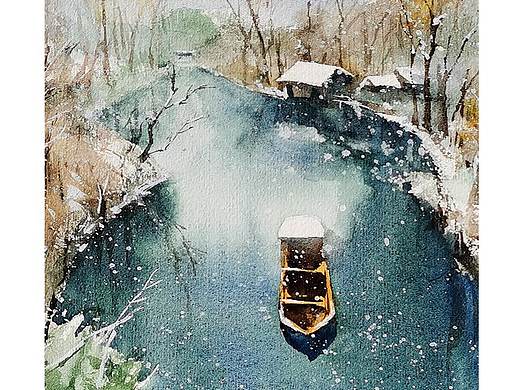 水彩画3