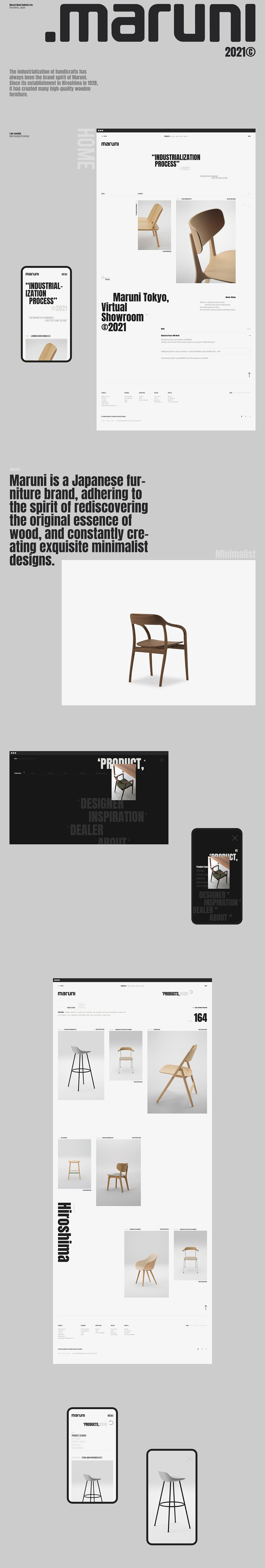 Maruni（图ZMjU1NzA1NDM2） - 企业官网 - 站酷设计师jcookie原创素材 - 站酷ZCOOL